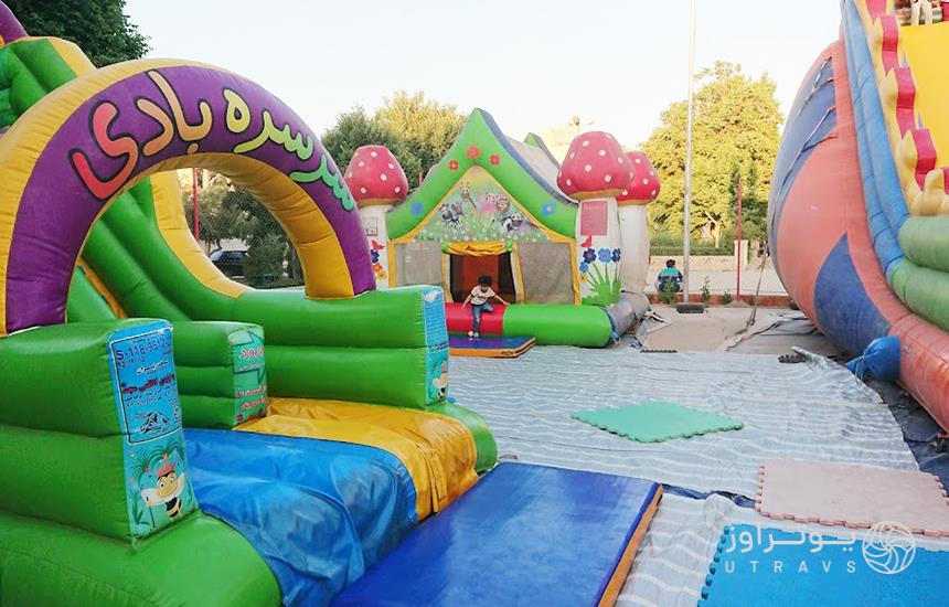 وسایل بازی کودکان در پارک حدیث شیراز 